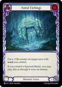 Astral Etchings (Blue) - Part the Mistveil - MST136