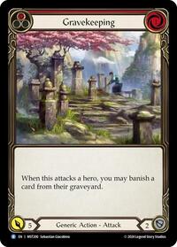 Gravekeeping (Red) - Part the Mistveil - MST200