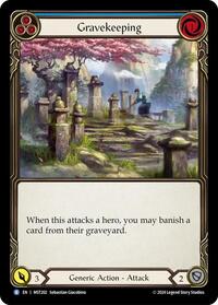 Gravekeeping (Blue) - Part the Mistveil - MST202