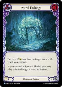 Astral Etchings (Yellow) - Part the Mistveil - MST135