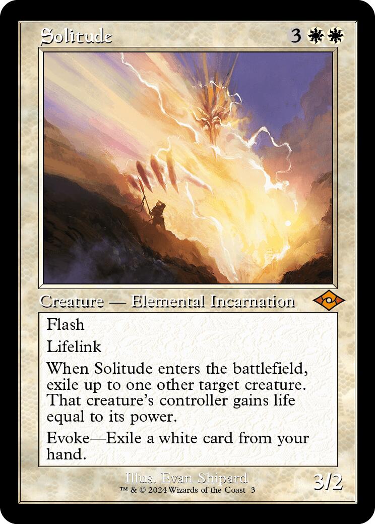 Solitude (Retro Frame)