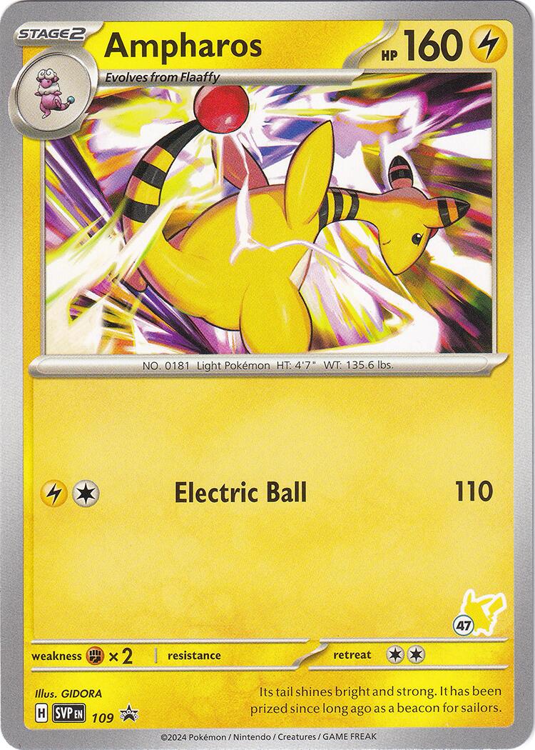 Ampharos - Pikachu 47