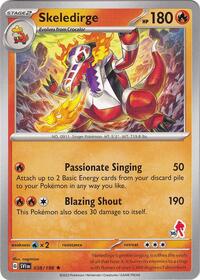 Skeledirge - Armarouge 36 - Battle Academy 2024 - 038/198