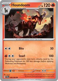 Houndoom - 008/064 - SV: Shrouded Fable - 008/064