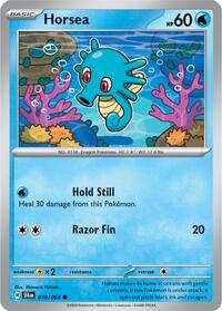 Horsea - 010/064 - SV: Shrouded Fable - 010/064