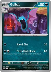 Golbat - SV: Shrouded Fable - 028/064