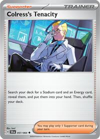 Colress's Tenacity - 057/064 - SV: Shrouded Fable - 057/064