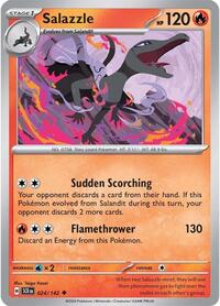 Salazzle - SV07: Stellar Crown - 024/142