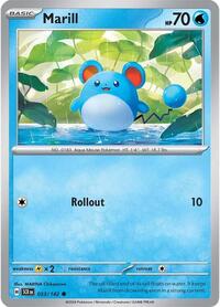 Marill - SV07: Stellar Crown - 033/142