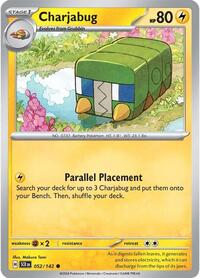 Charjabug - SV07: Stellar Crown - 052/142