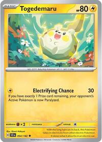 Togedemaru - SV07: Stellar Crown - 054/142
