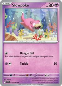 Slowpoke - SV07: Stellar Crown - 057/142