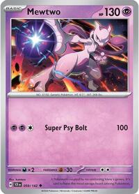 Mewtwo - SV07: Stellar Crown - 059/142