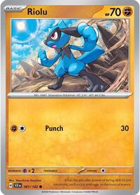 Riolu - SV07: Stellar Crown - 081/142