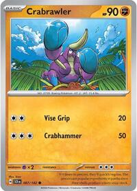 Crabrawler - SV07: Stellar Crown - 087/142