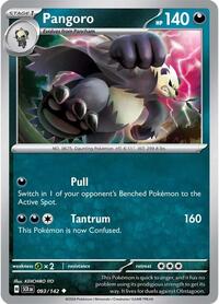 Pangoro - SV07: Stellar Crown - 093/142