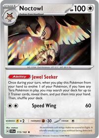 Noctowl - SV07: Stellar Crown - 115/142