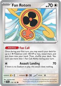 Fan Rotom - SV07: Stellar Crown - 118/142