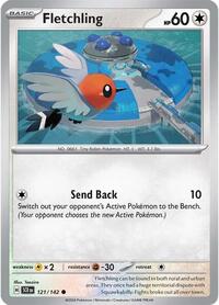 Fletchling - SV07: Stellar Crown - 121/142