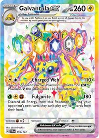 Galvantula ex - 159/142 - SV07: Stellar Crown - 159/142