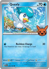 Quaxly - 050/193 - Trick or Trade BOOster Bundle 2024 - 050/193