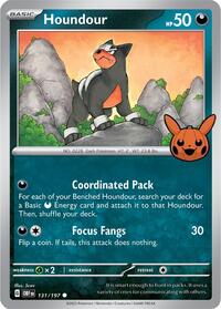 Houndour - 131/197 - Trick or Trade BOOster Bundle 2024 - 131/197