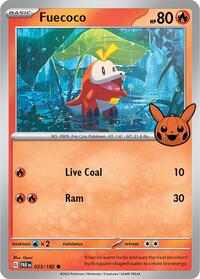 Fuecoco - Trick or Trade BOOster Bundle 2024 - 023/182