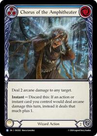Chorus of the Amphitheater (Blue) - Blitz Deck: Rosetta - Oscilio - OSC022