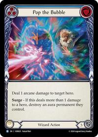 Pop the Bubble (Blue) - Blitz Deck: Rosetta - Verdance - VER025