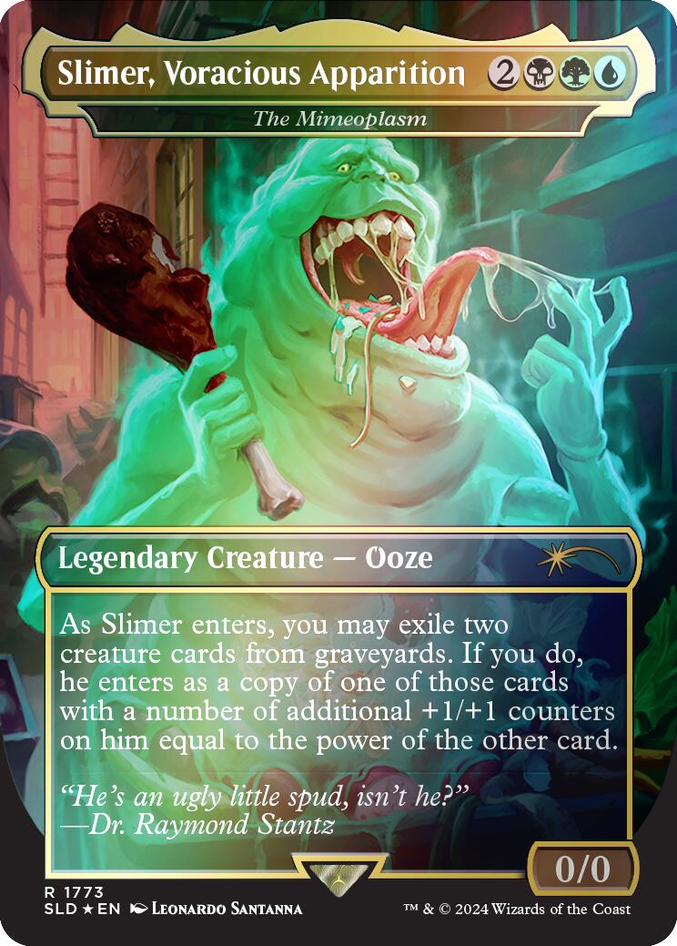 Slimer, Voracious Apparition - The Mimeoplasm (Rainbow Foil)