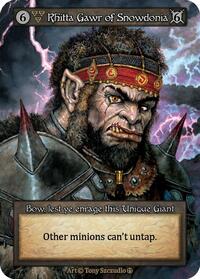 Rhitta Gawr of Snowdonia - Arthurian Legends