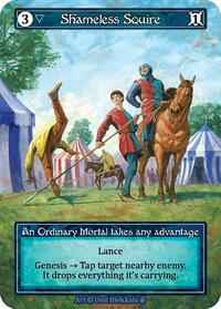 Shameless Squire (Foil) - Arthurian Legends
