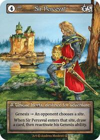 Sir Perceval (Foil) - Arthurian Legends