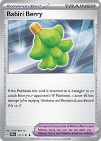 Babiri Berry - SV08: Surging Sparks - 163/191