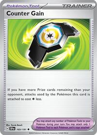 Counter Gain - SV08: Surging Sparks - 169/191
