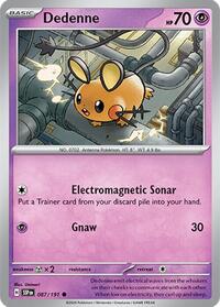 Dedenne - SV08: Surging Sparks - 087/191