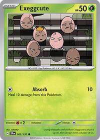 Exeggcute - 002/191 - SV08: Surging Sparks - 002/191