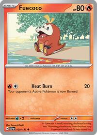 Fuecoco - SV08: Surging Sparks - 029/191
