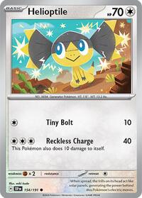 Helioptile - SV08: Surging Sparks - 154/191