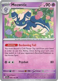 Meowstic - SV08: Surging Sparks - 085/191
