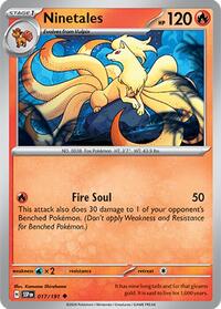 Ninetales - SV08: Surging Sparks - 017/191