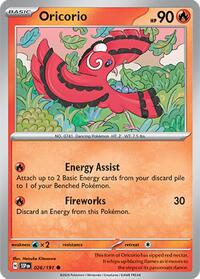 Oricorio - 026/191 - SV08: Surging Sparks - 026/191