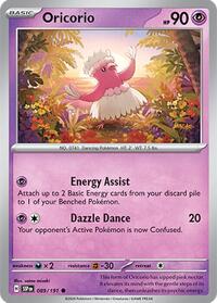 Oricorio - 089/191 - SV08: Surging Sparks - 089/191