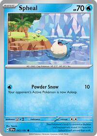 Spheal - 043/191 - SV08: Surging Sparks - 043/191