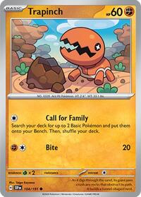 Trapinch - SV08: Surging Sparks - 104/191