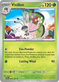 Vivillon - 007/191 - SV08: Surging Sparks - 007/191