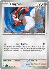 Zangoose - SV08: Surging Sparks - 149/191