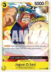 Jaguar.D.Saul - Emperors in the New World - OP09-109