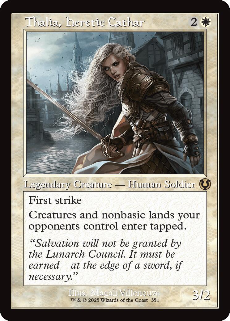 Thalia, Heretic Cathar (Retro Frame)
