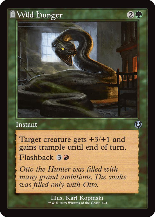 Wild Hunger (Retro Frame)